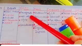 Best Timetable To Crack CSS 2025  | CSS , PMS & UPSC | 6 months Strategy|