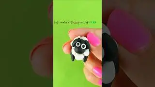 Sheep modeling clay tutorial#cute #kidslearning #diy #modelingclay #sheep #kidstoys