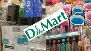 Dmart store latest tour on water bottles/buckets/dustbins, etc.,