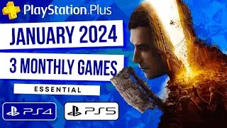 PlayStation Plus Essential January 2024 Monthly Games | PS Plus January 2024