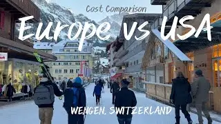 Europe vs USA ski trip cost comparison.  Watch before you book your next winter vacation!!