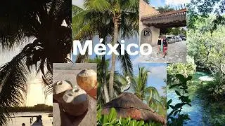 Vlog 9|  trip to Mexico with family, sunny days, coconut water and launching my online shop