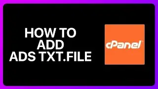 Как добавить TXT-файл с рекламой в cPanel