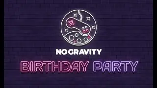 NO GRAVITY GAMES BIRTHDAY PARTY CELEBRATION!