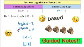 Solving based log equations (literally) (ft. random guy and random girl)