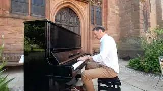 Alistair McGowan plays ahead of Ludlow Piano Festival