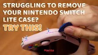 How to Take Off PlayVital Nintendo Switch Lite Protective Case