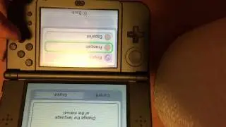 Defect new 3DS XL (Monster Hunter 4U Edition)