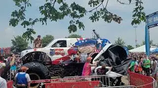 New jester Monster jam truck unveiling. World finals in Nashville.