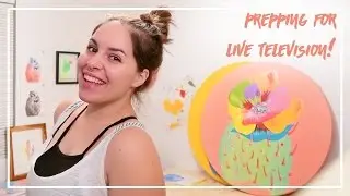 Organizing My Art Studio for 3TV News! &hearts; Paige Poppe, Artist