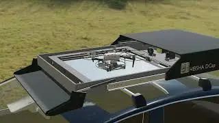 HEISHA DCap vehicle mounted drone dock