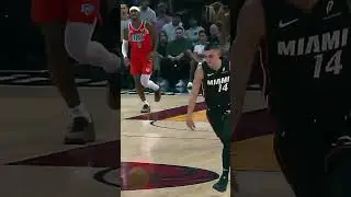 Tyler Herro's JAW-DROPPING Steal and Dunk! 🏀 - NBA Basketball