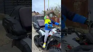 ATV-ul a plecat singur! #shorts