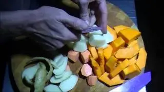 Pumpkin & Sweet Potato Soup