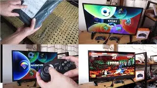 SG 16 bit  Wireless TV Game Console (Unboxing and Review)