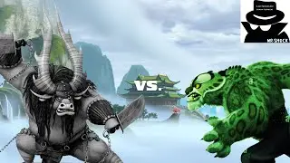 Mr. Shock (Kai Form) Vs. Colt Carshall (Tai Lung Form)