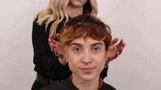 How to create Women's short creative pixie haircut