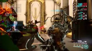 Warframe - Nova Prime Tower 3 Survival Synoid Gammacor Gameplay