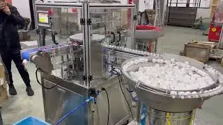 Automatic caps assembly machine for push pull caps high speed caps assembling machine