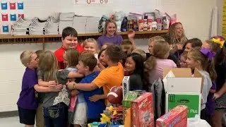 Kids Surprise Classmate With Secret Toy Drive After Fire