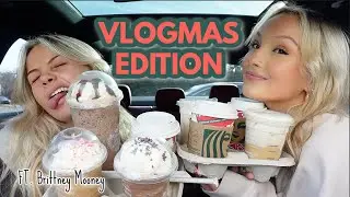 trying our subscribers holiday starbucks drinks!