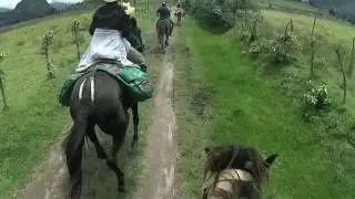 Ausritt im Vulkankrater