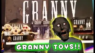 GRANNY Official Video Game Jumpscare TOYS Figures and Plush 2019 Toy Fair!!