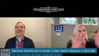 Brooke Burns interview on Tic Tac Dough on Game Show Network - first time on TV since 1990