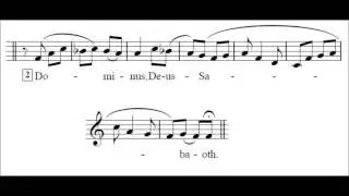 Missa de Angelis alternata - SANCTUS
