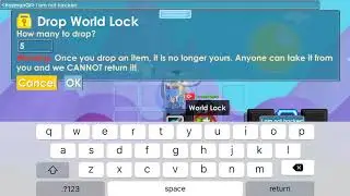 Guy with Blue Gem Lock scams me 5 wls