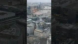London,  Sky Garden, view from 36th floor😍✨️, restaurant😋 # relax #shots .
