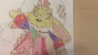 Moji skin Cuddly Paladins drawing finished