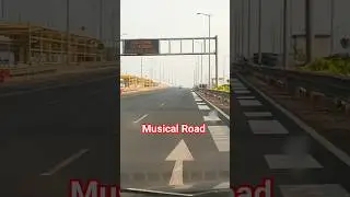 India's First Musical Road #musicalroad #mumbaicoastalroad
