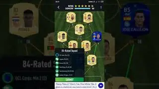 PACYBITS SBC FUT 19 LEON BAILEY 84-Rated Squad Easy Squad