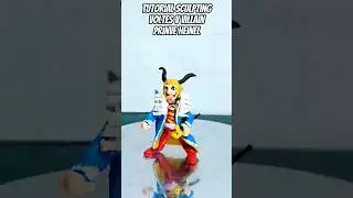 Tutorial Sculpting Voltes V Villain 5cm Prince Heinel #toys #enemy