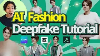 How to make deepfake fashion video: Changing only the clothes and body shape