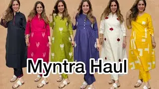 Office wear Kurta set from @myntra / office fits / kurta pant set 