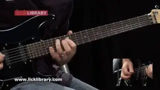 Over The Mountain - Main Solo Performance - www.licklibrary.com