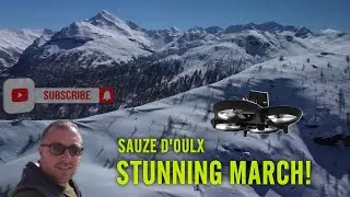 Exploring Breathtaking Mountain Views In A Snowy Winter Wonderland Sauze d'Oulx, Best March Ever!