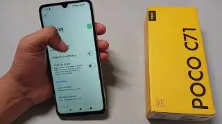 Poco C71: how to change font size