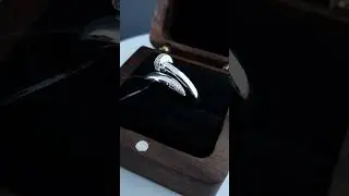 Кольцо серебряное с фианитами 925 пробы