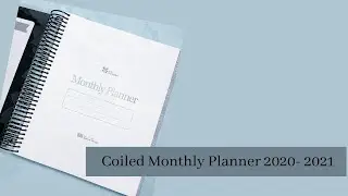 **NEW ERIN CONDREN MONTHLY PLANNER 2020- 2021