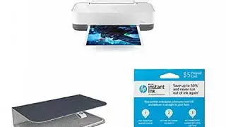 #hp #printer HP Tango Smart Home Printer with Tango Indigo Linen Cover with Instant..