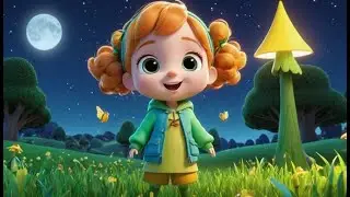 Glimmering Glowbugs Blink | English Nursery Rhyme | Kids Songs | Baby Music