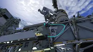 2026 could refer to a NASA animation or simulation video depicting a planned spacewalk (EVA)