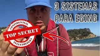 DESCUBRE 3 SISTEMAS para PESCAR SEPIAS a EGING a TIP-RUN desde PATEGING o EMBARCACIÓN