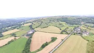 dji phantom 4...wernethlow to Hattersley estate and back