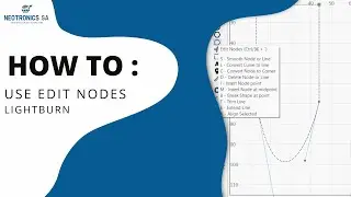 Lightburn Tips for your Laser Machine | How to Edit Nodes in Lightburn
