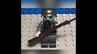 Lego ww1 German gas mask soldier #lego #legosoldier #legobattle #legoarmy