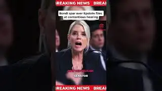 October 7, 2025: Attorney General Pam Bondi spars with the Senate  Committee  #trump  #americannews
